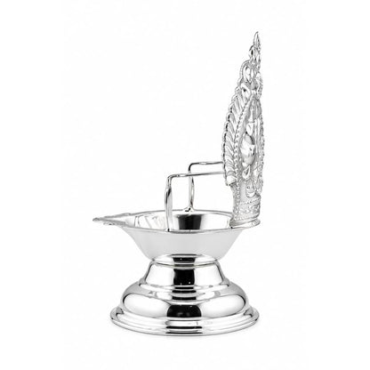 Sterling Silver Pooja Diya 17gm – Everyday Aarti Lamp - Idol