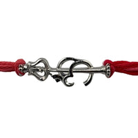 Load image into Gallery viewer, Sterling Silver Rakhi OM Trishul
