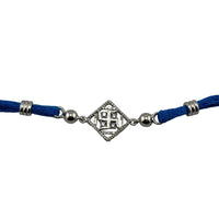 Load image into Gallery viewer, Sterling Silver Rakhi Swastik
