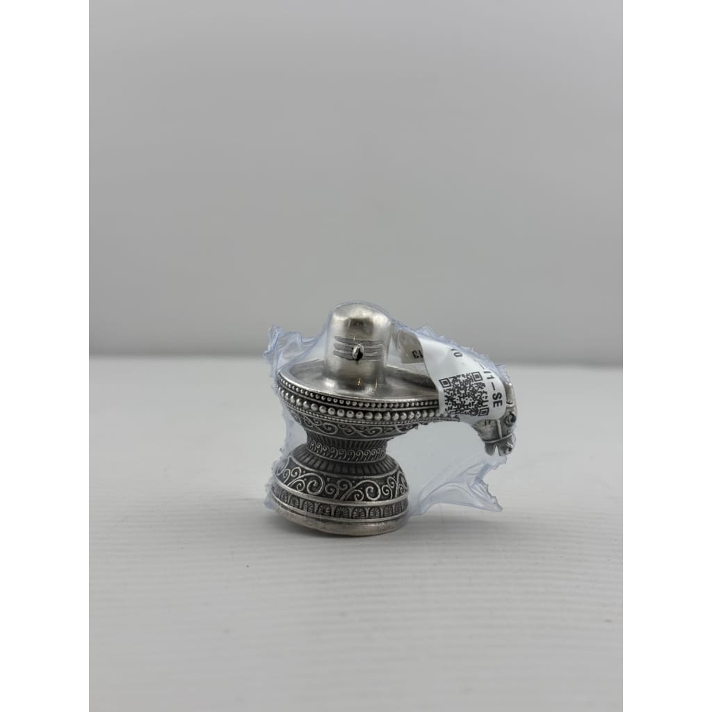 Sterling Silver ShivLing Idol 37gm – Sacred for Pooja &