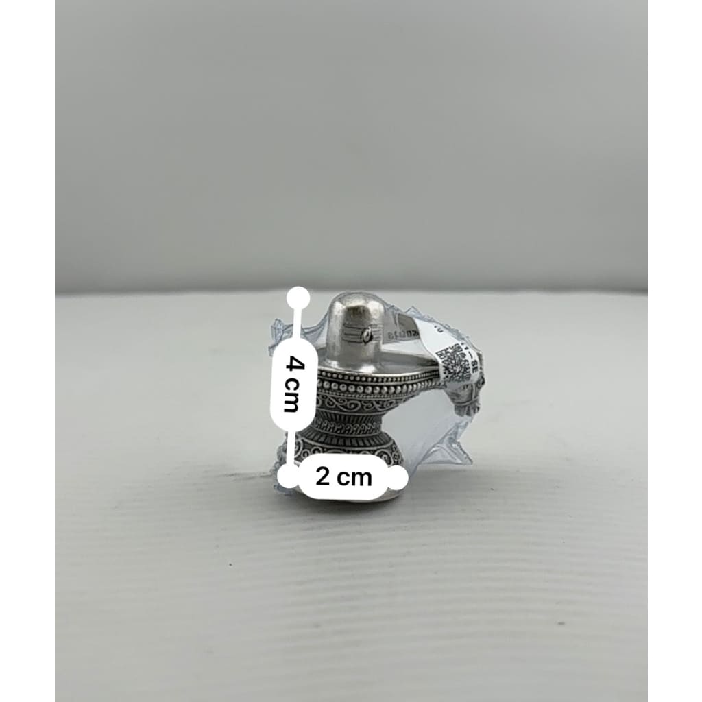 Sterling Silver ShivLing Idol 37gm – Sacred for Pooja &