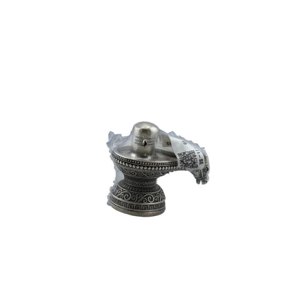 Sterling Silver ShivLing Idol 37gm – Sacred for Pooja &