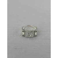 Load image into Gallery viewer, Sterling Silver Trishul Ring (5.42g)
