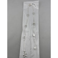 Load image into Gallery viewer, Textured Bead Snake Chain Anklet – 925 Sterling Silver – Adjustable – 30g
