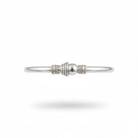 Load image into Gallery viewer, Textured Cone Bead Silver Kada – 925 Sterling Silver
