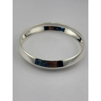 Load image into Gallery viewer, Thick Plain Silver Kada – 925 Sterling Heavy Polished Round
