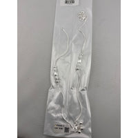 Load image into Gallery viewer, Trio Bead Elegance Silver Anklet – 99.9% Pure Silver – Weight:20g
