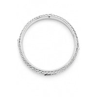 Load image into Gallery viewer, Wide Silver Kada with Pyramid Stud Pattern &amp; Leaping