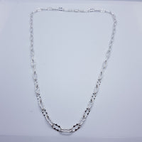 Load image into Gallery viewer, Sterling Silver Anchor Lipping Double Chain (15)
