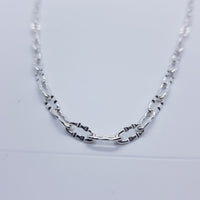 Load image into Gallery viewer, Sterling Silver Anchor Lipping Double Chain (15)
