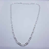 Load image into Gallery viewer, Sterling Silver Anchor Lipping Double Chain (15)
