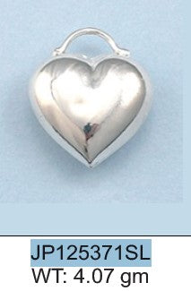 Sterling Silver Heart  Pendant (370)