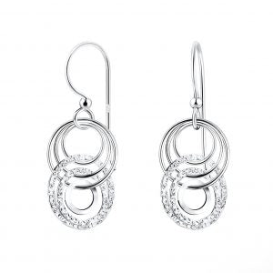 Silver Circles Earrings