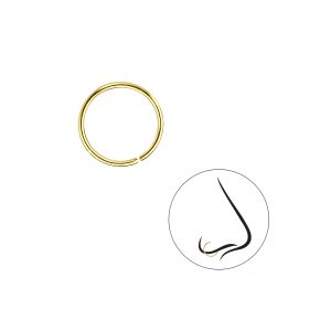 10mm Plain Nose Ring