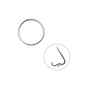 12mm Plain Nose Ring 772