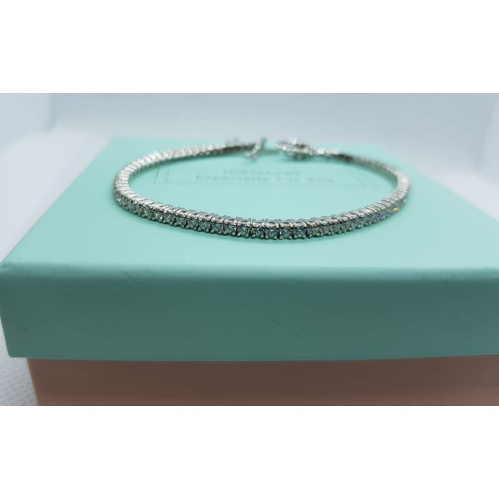 Silver 925 Purity Bracelet Tennis - Silver Bracelet