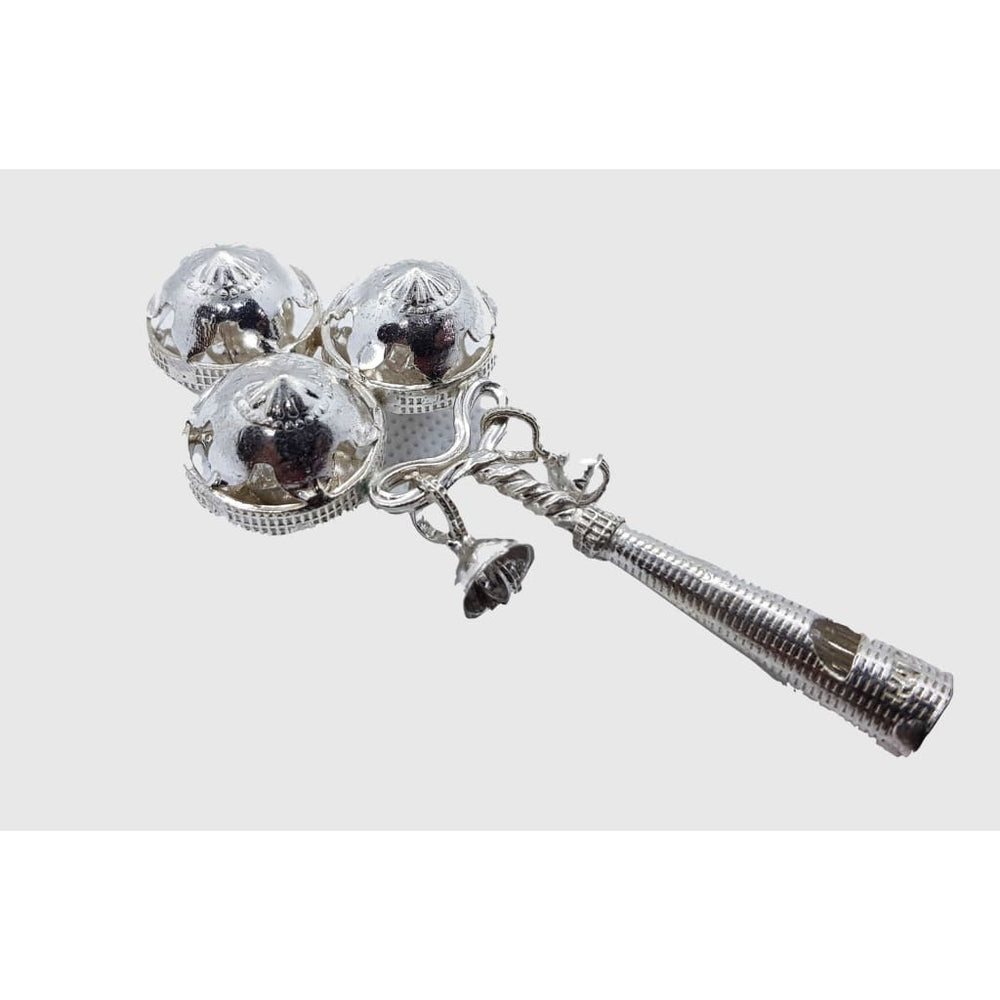 Silver Baby Rattle 3 discs - Silver Baby products