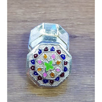 Load image into Gallery viewer, Silver Box Handcrafted Enamel (1364) - Silver Box
