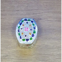 Load image into Gallery viewer, Silver Box Handcrafted Enamel (1736) - Silver Box
