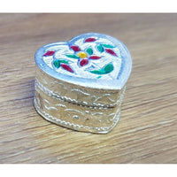 Load image into Gallery viewer, Silver Box Handcrafted Enamel (580) - Silver Box
