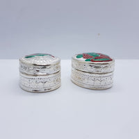 Load image into Gallery viewer, Silver Box Laxmi Ganesh Pair (42) - Silver Box
