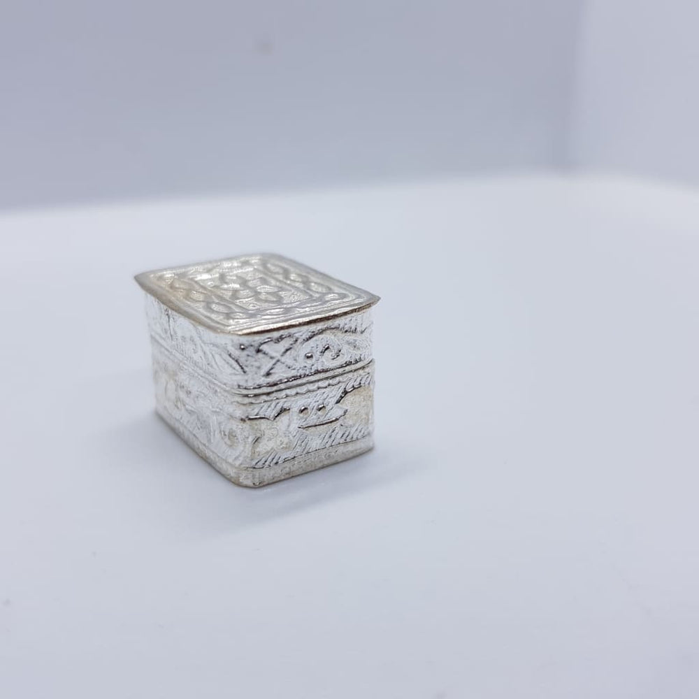 Silver Box rectangle Handcrafted (5.5) - Silver Box