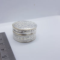 Load image into Gallery viewer, Silver Box Round Handcrafted (20) - Silver Box
