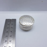 Load image into Gallery viewer, Silver Box Round Handcrafted (20) - Silver Box
