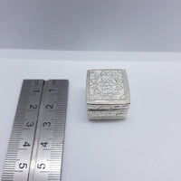 Load image into Gallery viewer, Silver Box Square Handcrafted (11) - Silver Box
