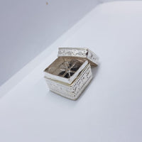 Load image into Gallery viewer, Silver Box Square Handcrafted (11) - Silver Box
