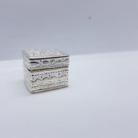 Load image into Gallery viewer, Silver Box Square Handcrafted (11) - Silver Box
