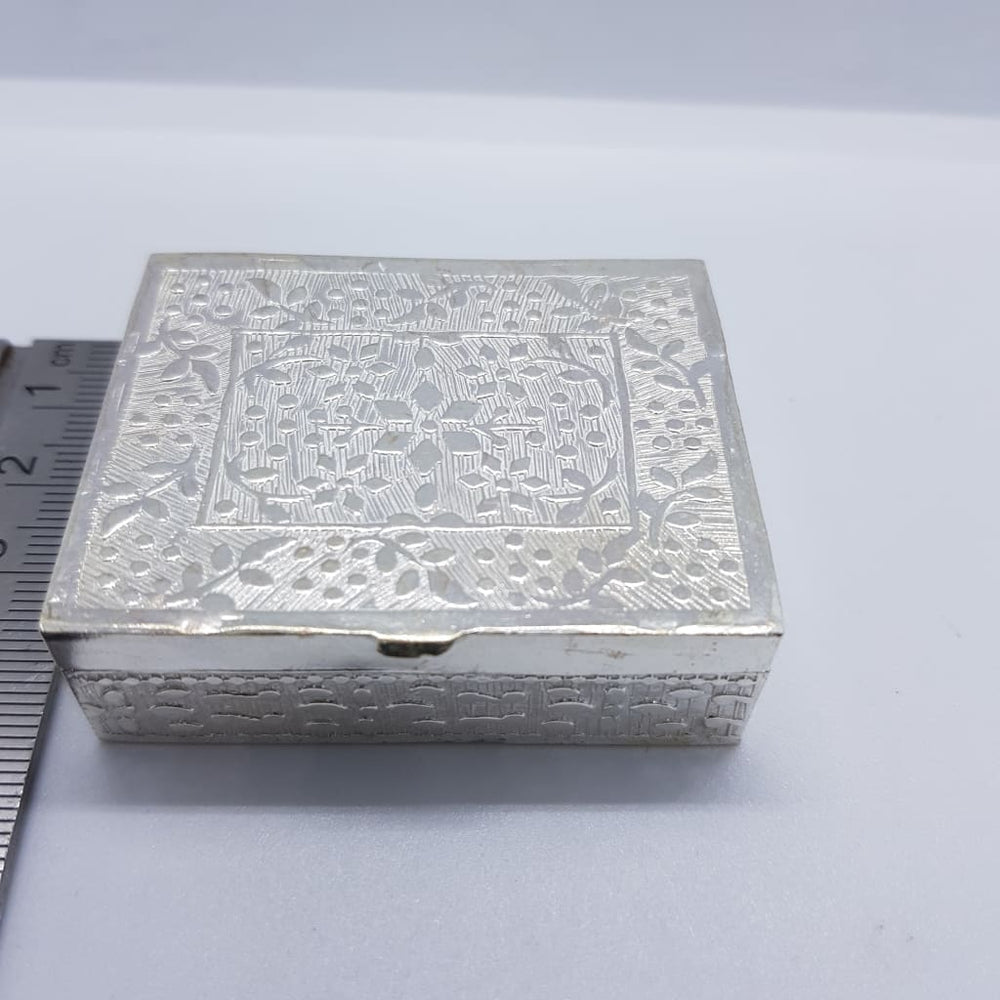 Silver Handcrafted Box (050) - Silver Box