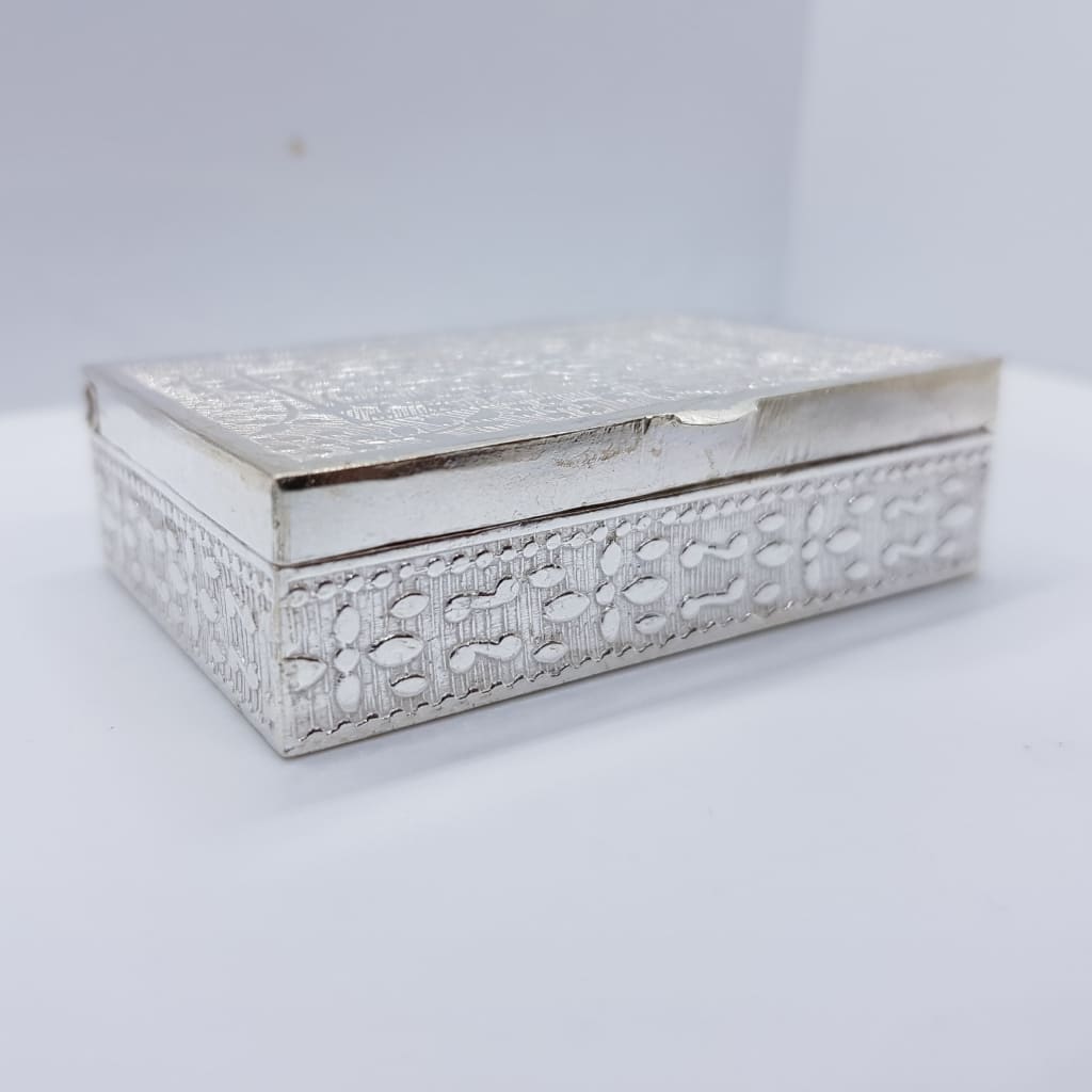 Silver Handcrafted Box (59) - Silver Box