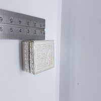 Load image into Gallery viewer, Silver Handcrafted Square Box (25) - Silver Box
