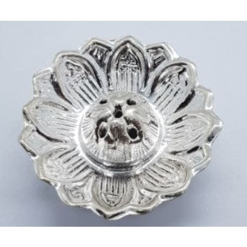 Silver Incense stick holder (Agarbatti Stand 10) - Puja