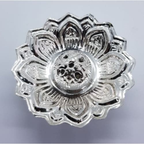 Silver Incense stick holder (Agarbatti Stand 24) - Puja