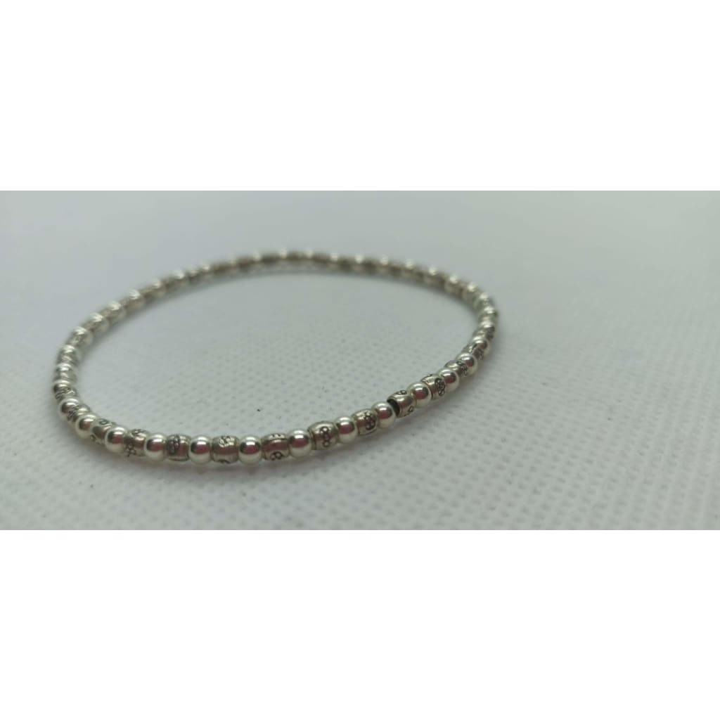 Silver Oxy balls (Kada) Bracelet Purity 925 - Silver 