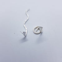 Load image into Gallery viewer, Silver Snakes (Naag/Naagin-025) - Puja items
