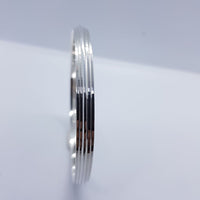 Load image into Gallery viewer, Sterling Silver Bangle/Kada (232) 70MM - Bracelets

