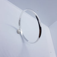 Load image into Gallery viewer, Sterling Silver Bangle/Kada (547) 60MM - Bracelets
