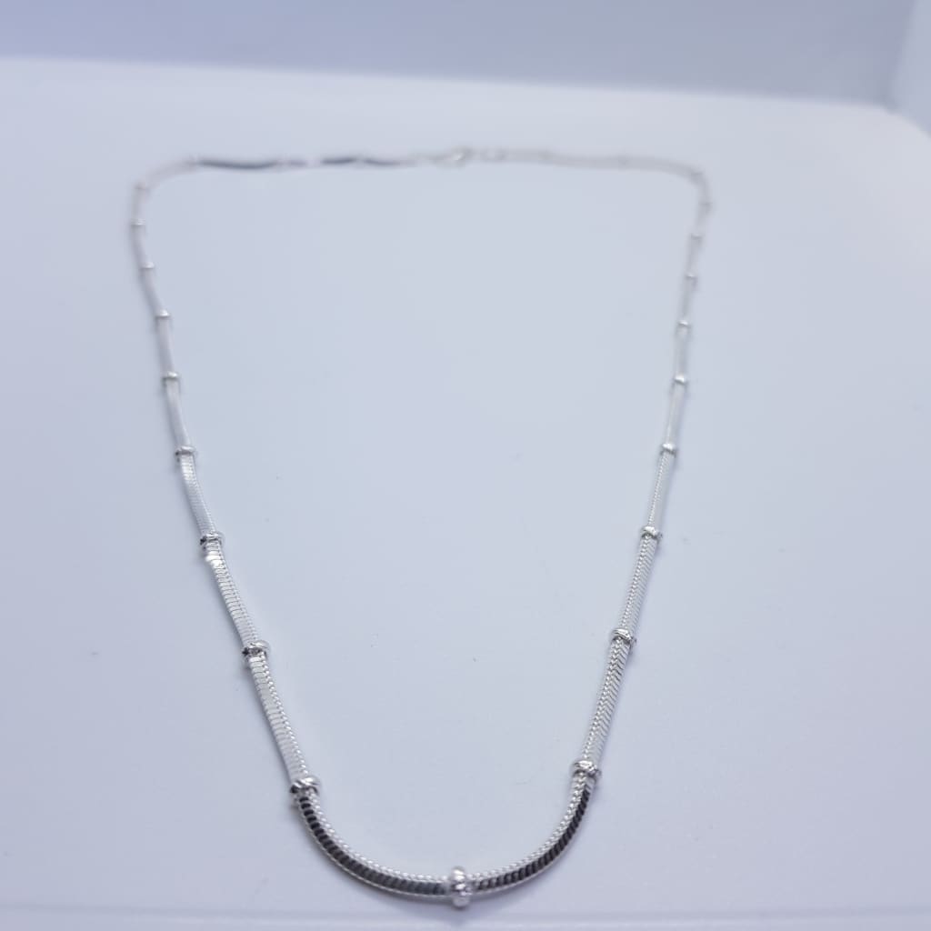 Sterling Silver Chain (012) - Necklace