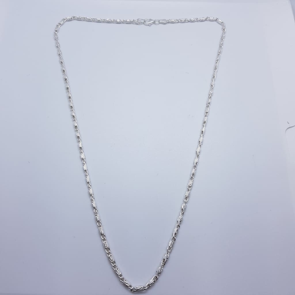 Sterling Silver CK 3D Chain (13) - Necklace