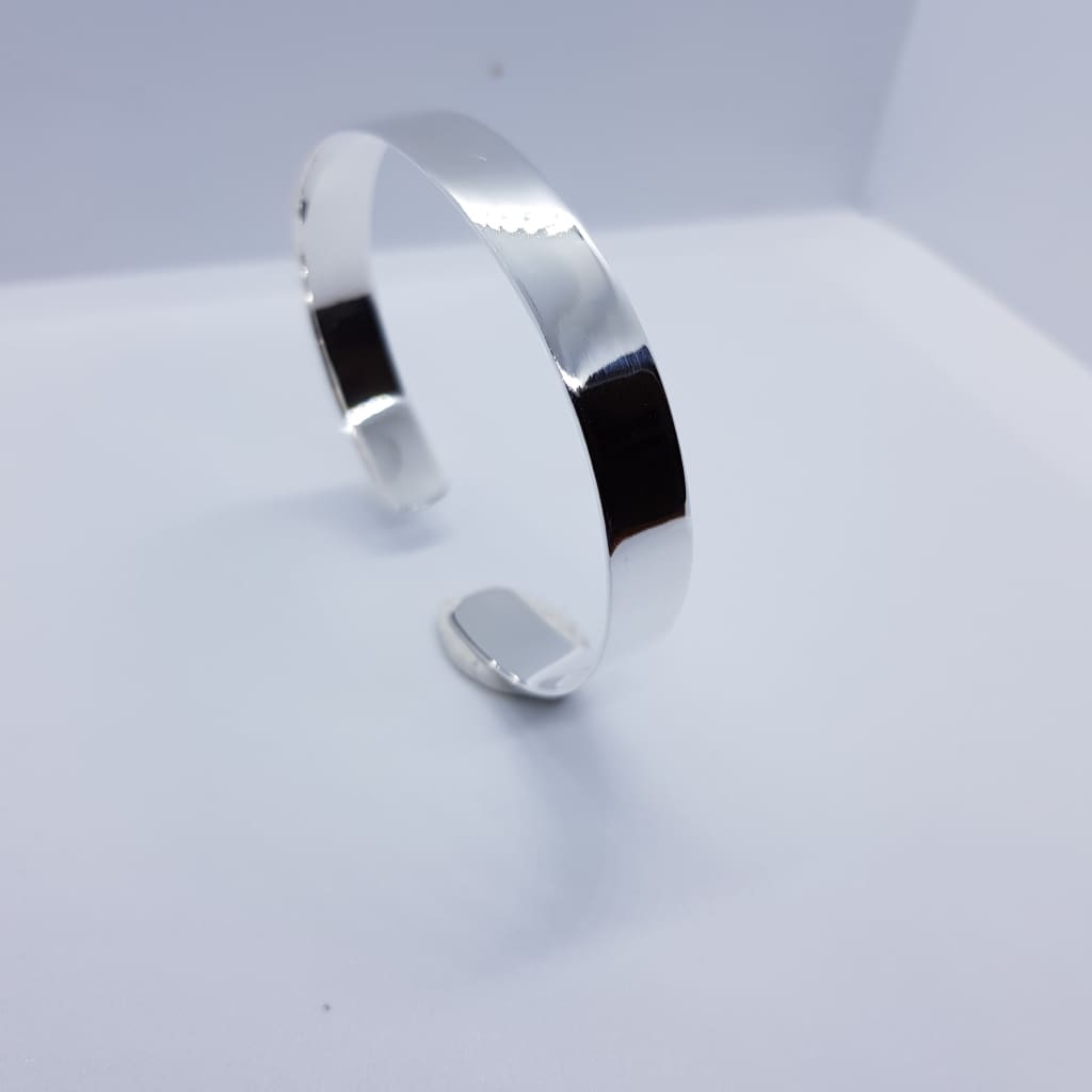 Sterling Silver Cuff Bangle (186) - Bracelets