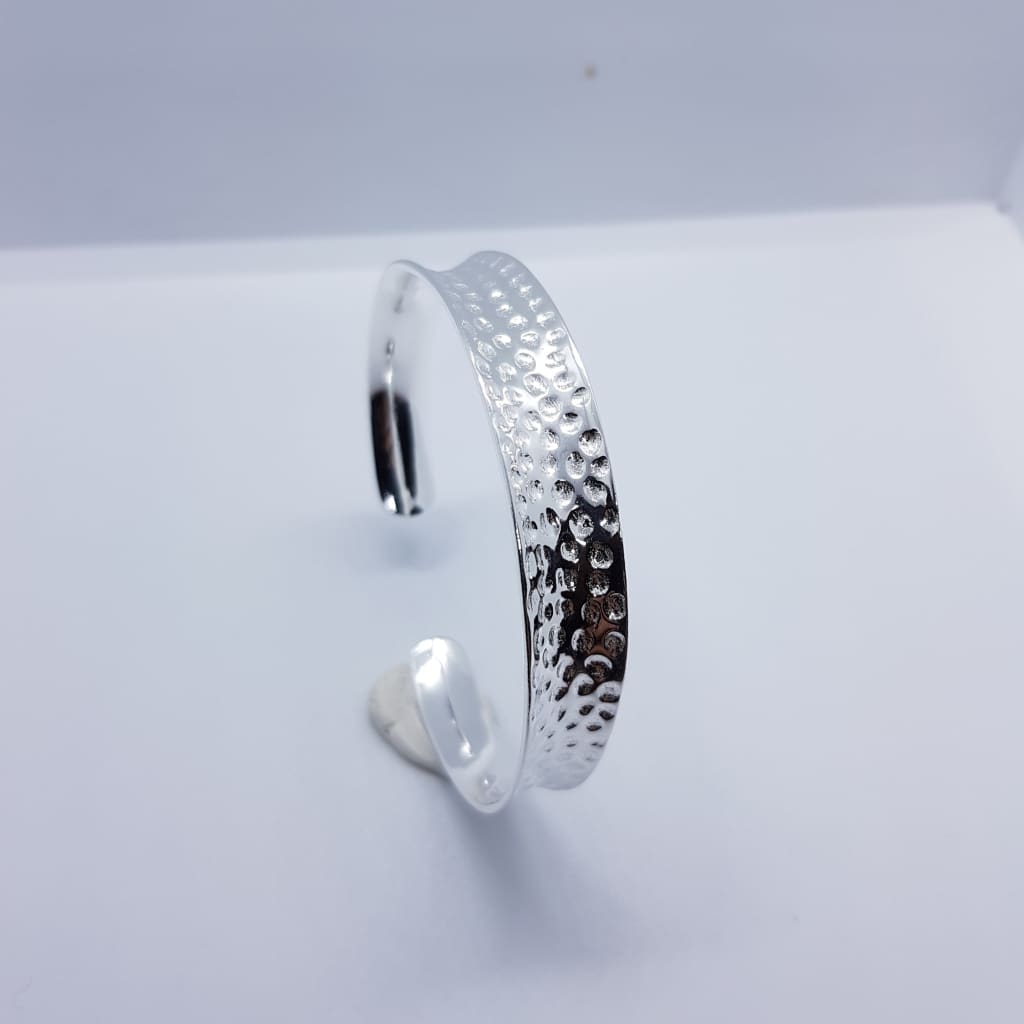 Sterling Silver Cuff Bangle (191) - Bracelets