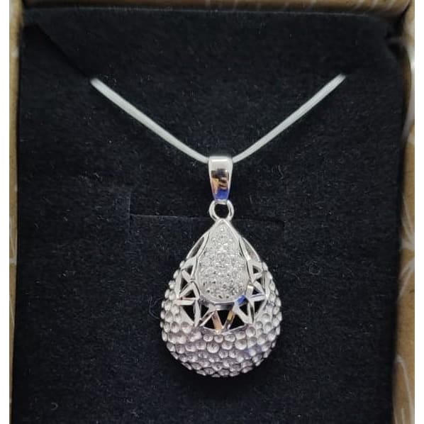 Sterling silver Diti pendant - Pendant