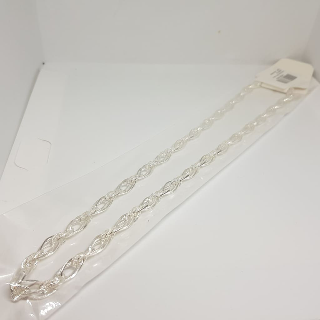 Sterling Silver Hollow Cliff Chain (286) - Idol