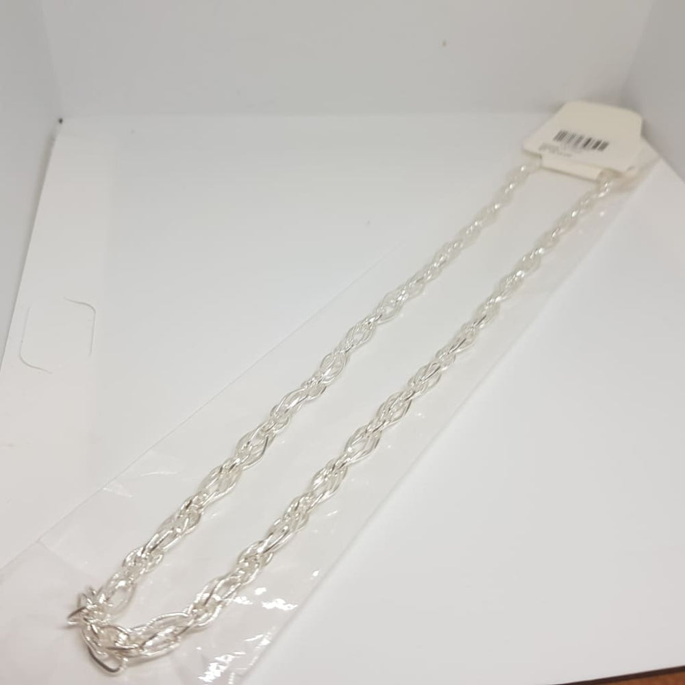 Sterling Silver Hollow CS Chain (015) - Idol