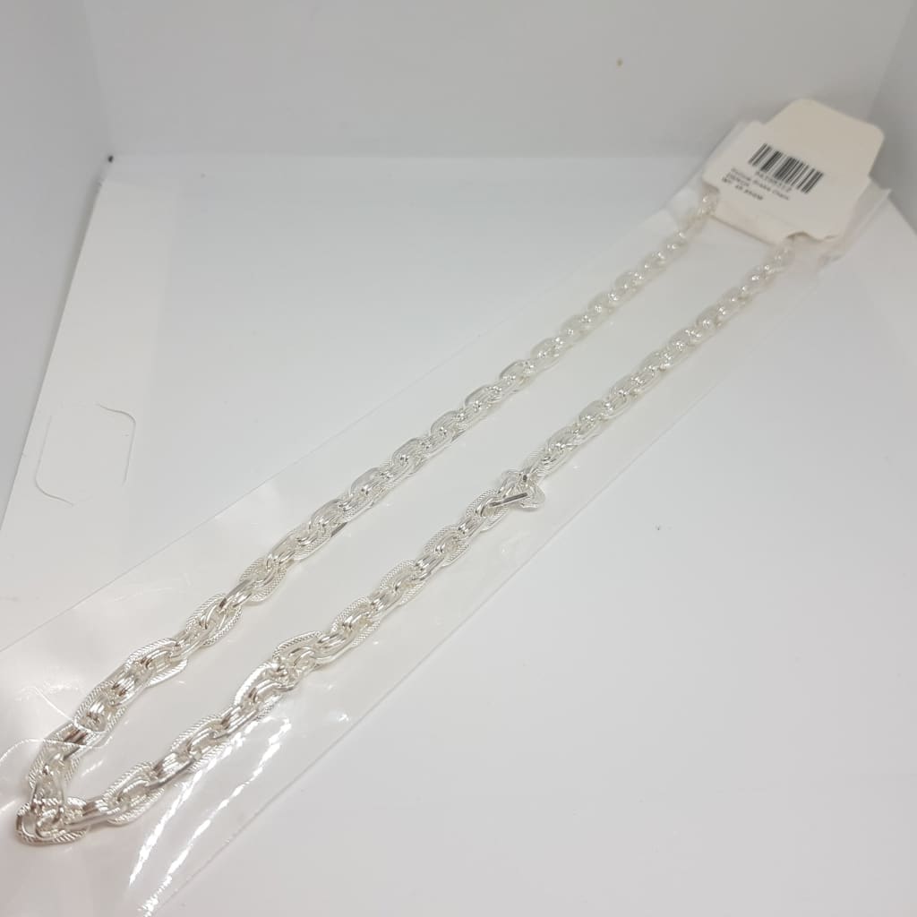 Sterling Silver Hollow Drake Chain (296) - Idol