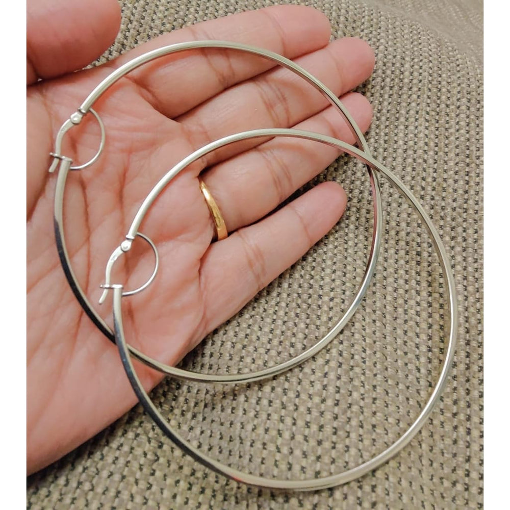 Sterling Silver R-Finish EarRing (753) - Earrings
