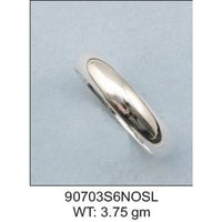 Load image into Gallery viewer, Sterling Silver Rhodium Ring (052) Size V - Rings
